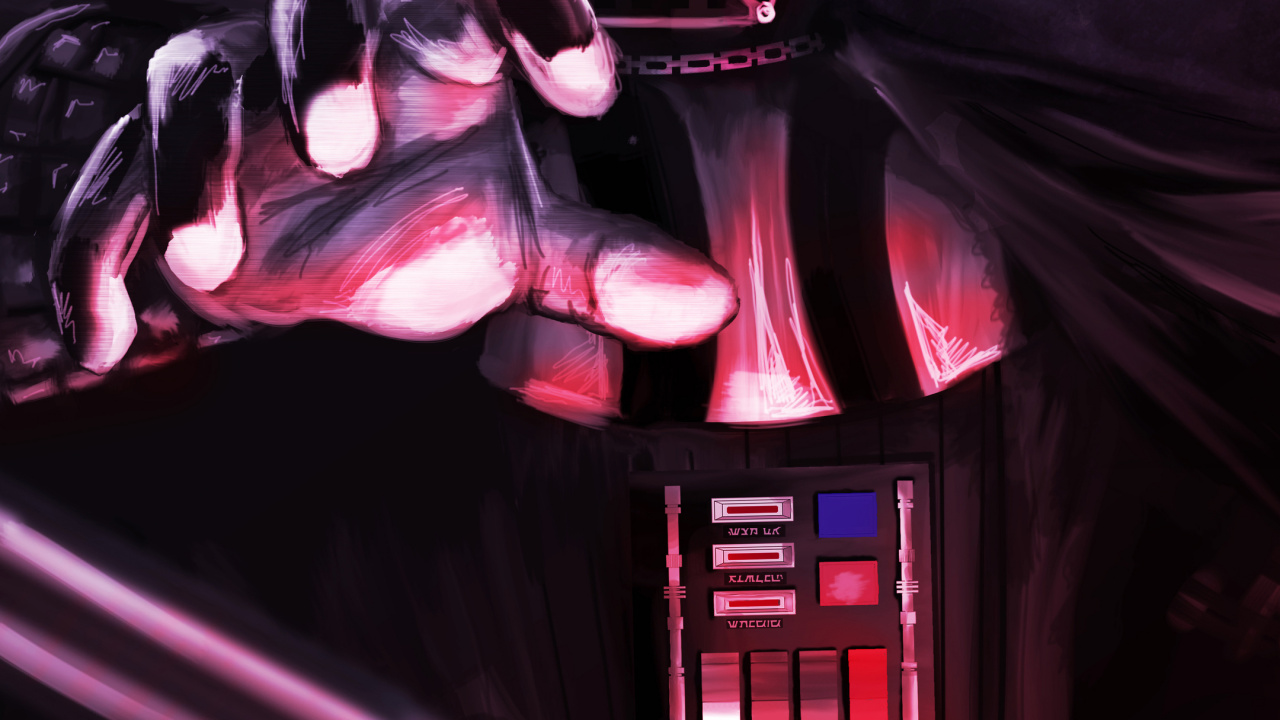 Обои Дарт Вейдер, энакин Скайуокер, Sheev Палпатин, Дарт Маул, Оби-Ван Кеноби в разрешении 1280x720