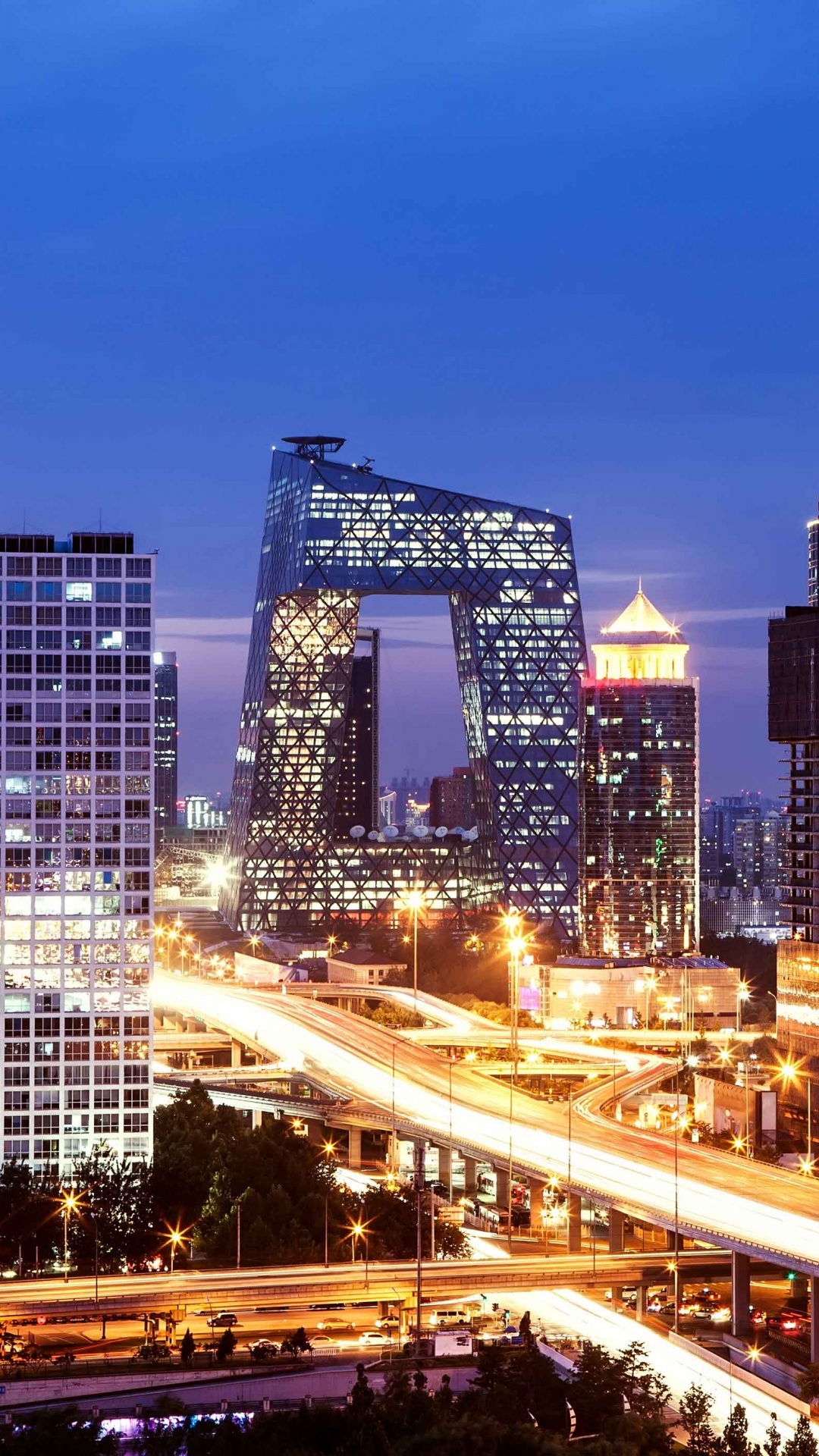 Обои городской пейзаж, город, городской район, метрополия, линия горизонта в разрешении 1080x1920