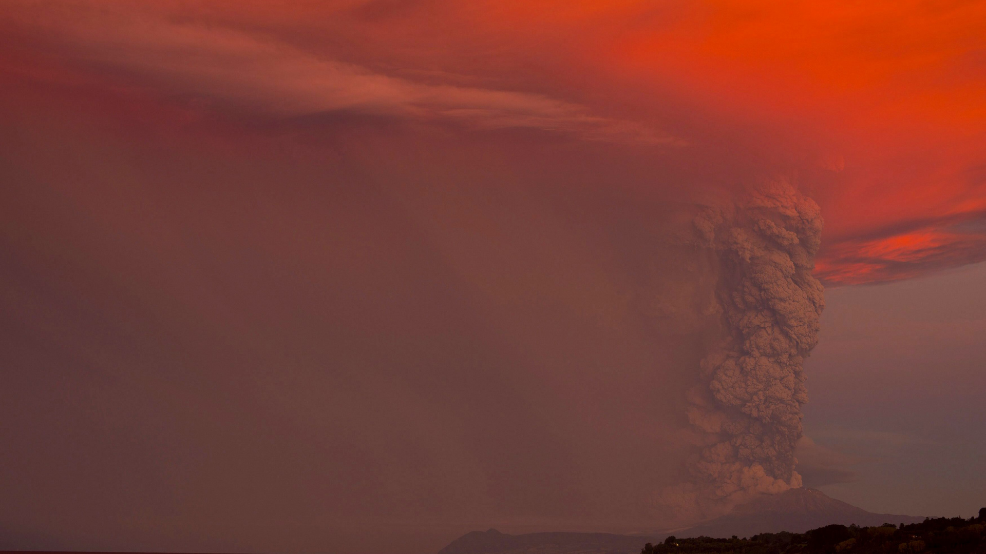 Обои закат, рассвет, сумрак, сумерки, вечер в разрешении 1920x1080