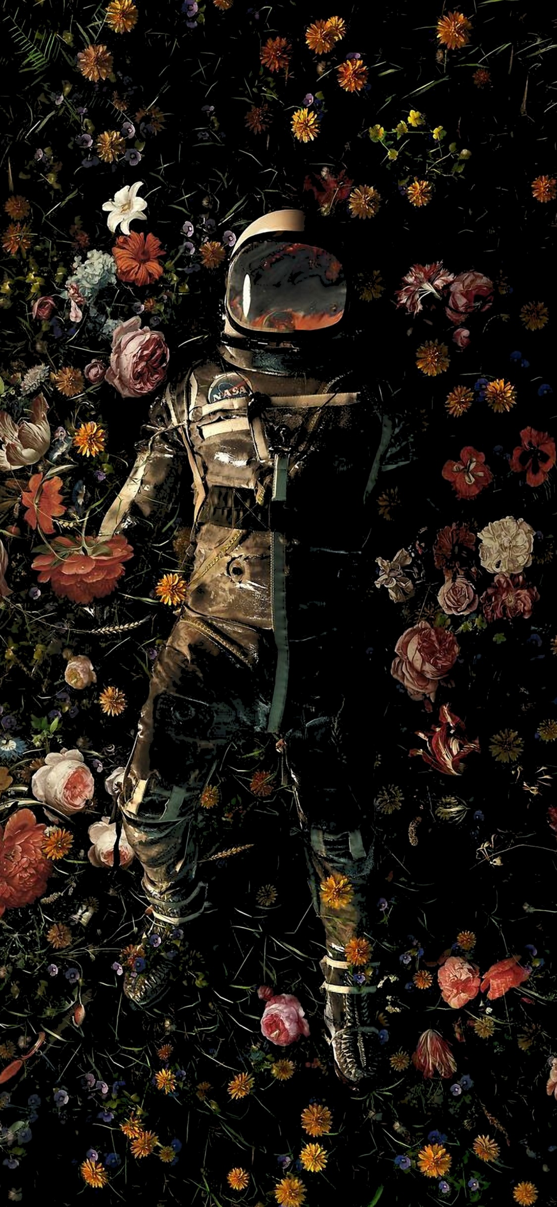 Обои садовые прелести, приятное садовое наслаждение, стена, иканвас, холст стены искусства в разрешении 1125x2436