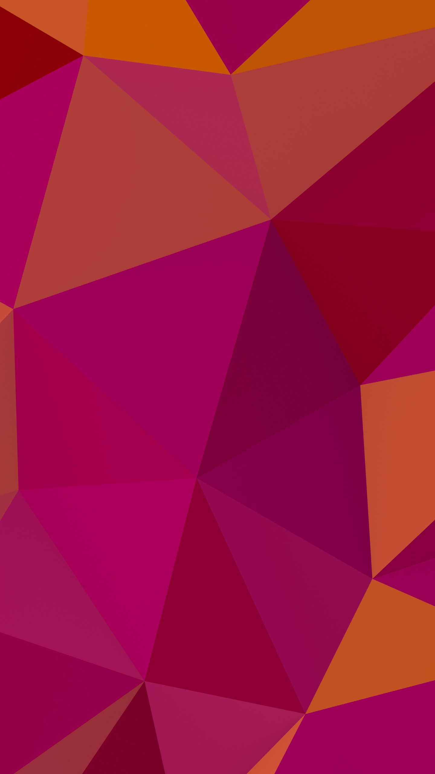 Обои пурпур, узор, пурпурный цвет, треугольник, дизайн в разрешении 1440x2560