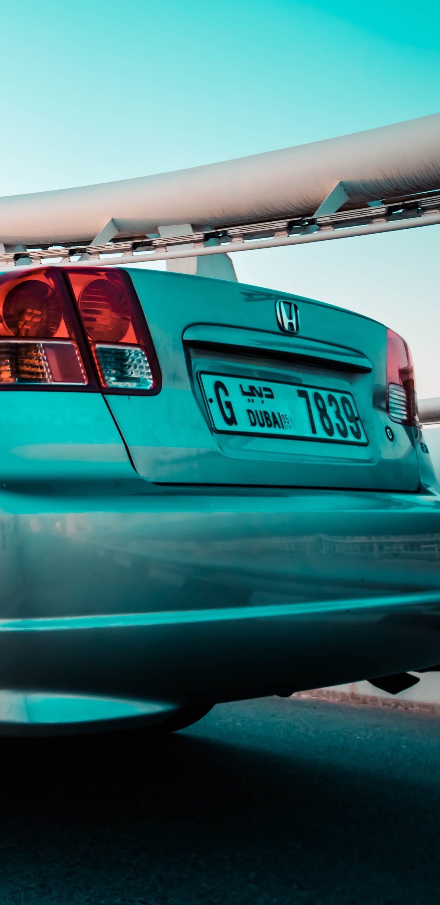 Обои Honda Civic Type R, авто, Хонда, семейный автомобиль, бампер в разрешении 1440x2960