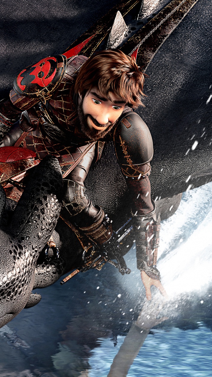 Обои вымышленный персонаж, фильм, студия DreamWorks Animation, приручить дракона Скрытый мир, компьютерная игра в разрешении 720x1280