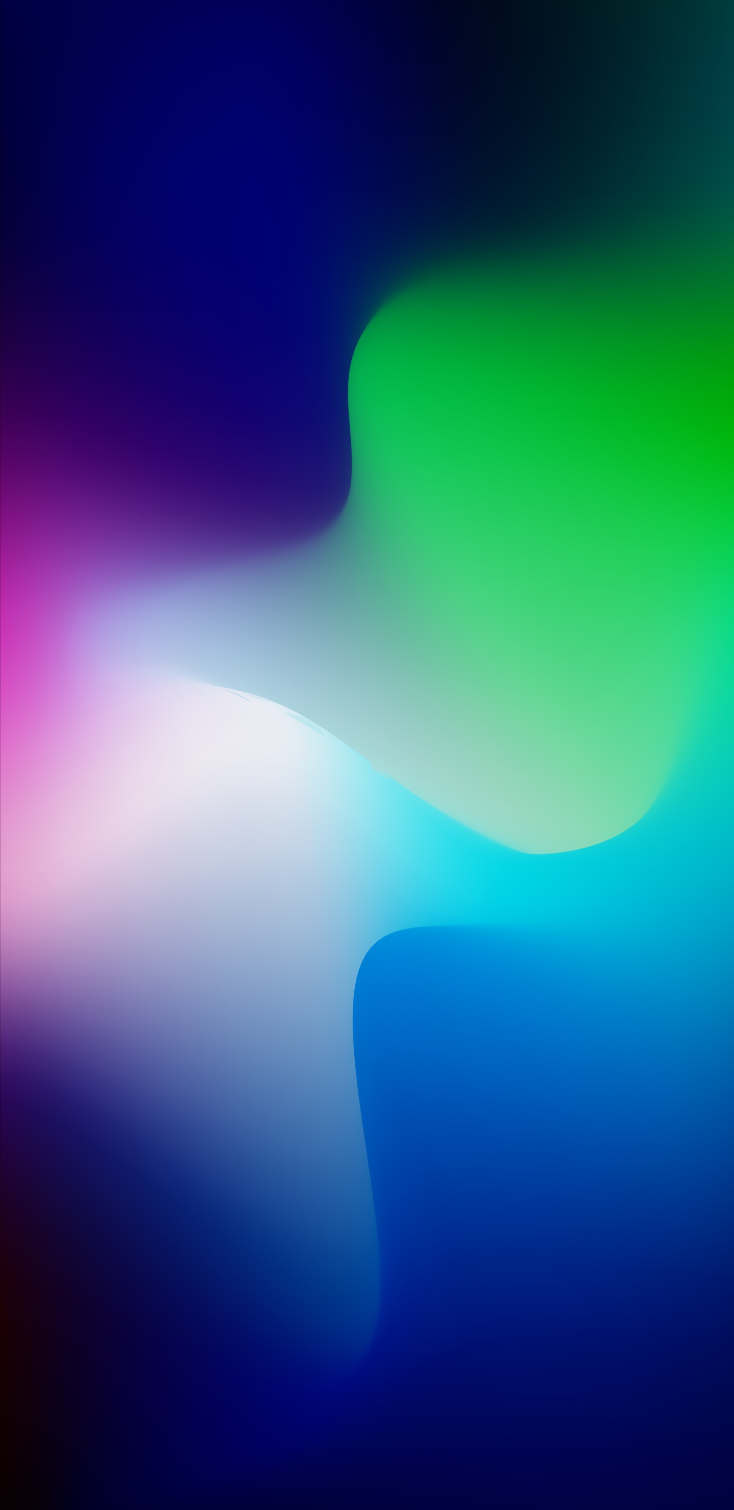 Обои атмосфера, яблоко, лазурный, блик, электрик в разрешении 1440x2960