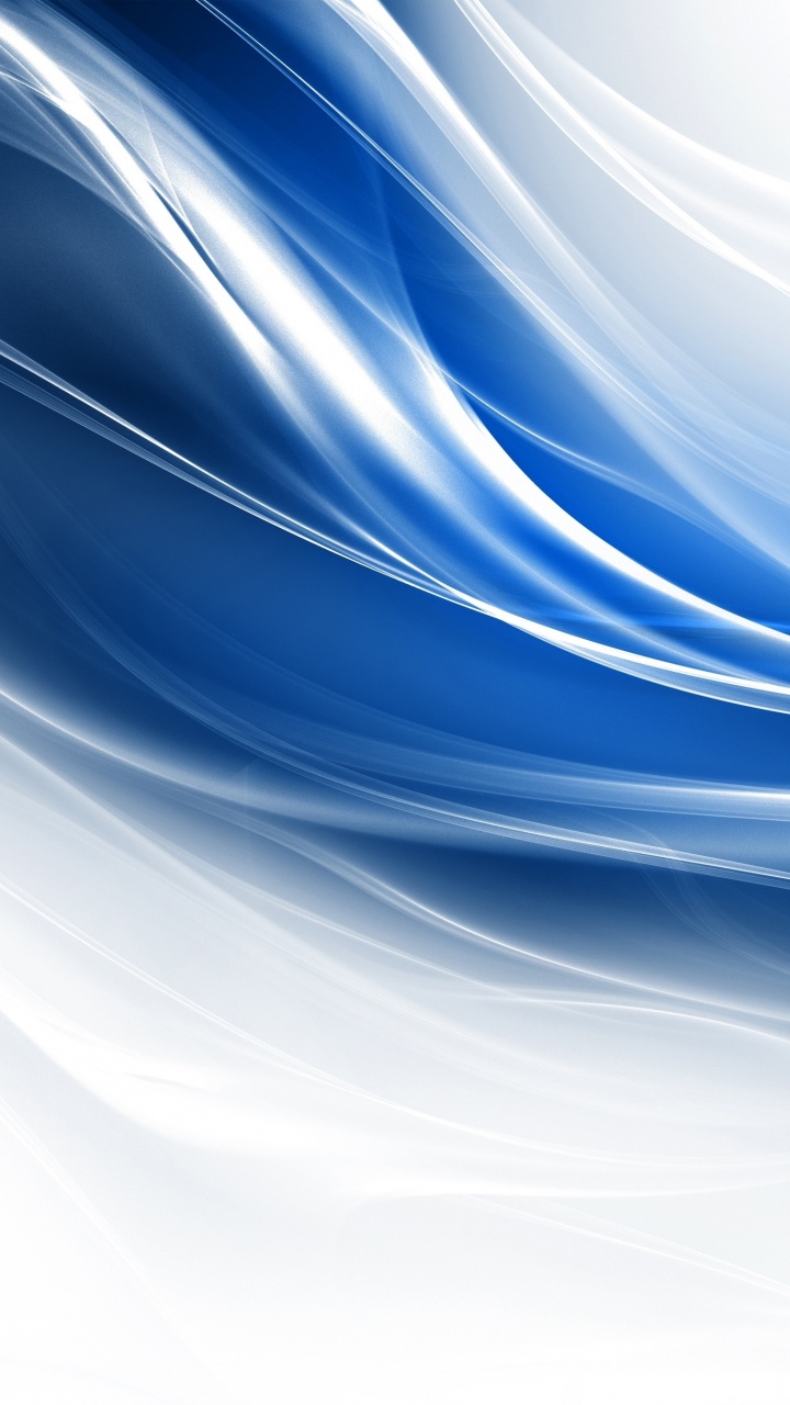 Обои Аннотация белый и синий, белые, синий, вода, электрик в разрешении 720x1280