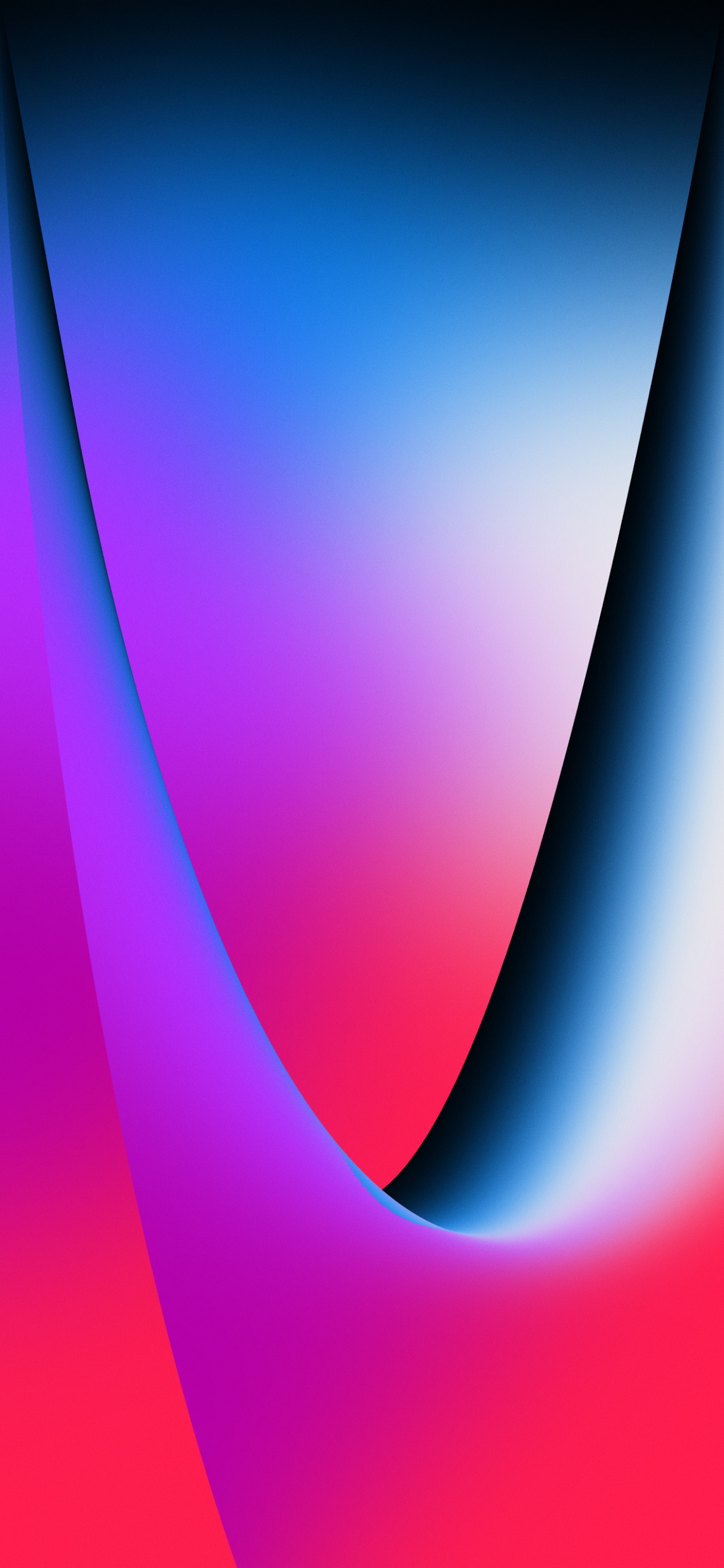 Обои пурпур, Фиолетовый, арт, пурпурный цвет, полутона и оттенки в разрешении 1242x2688