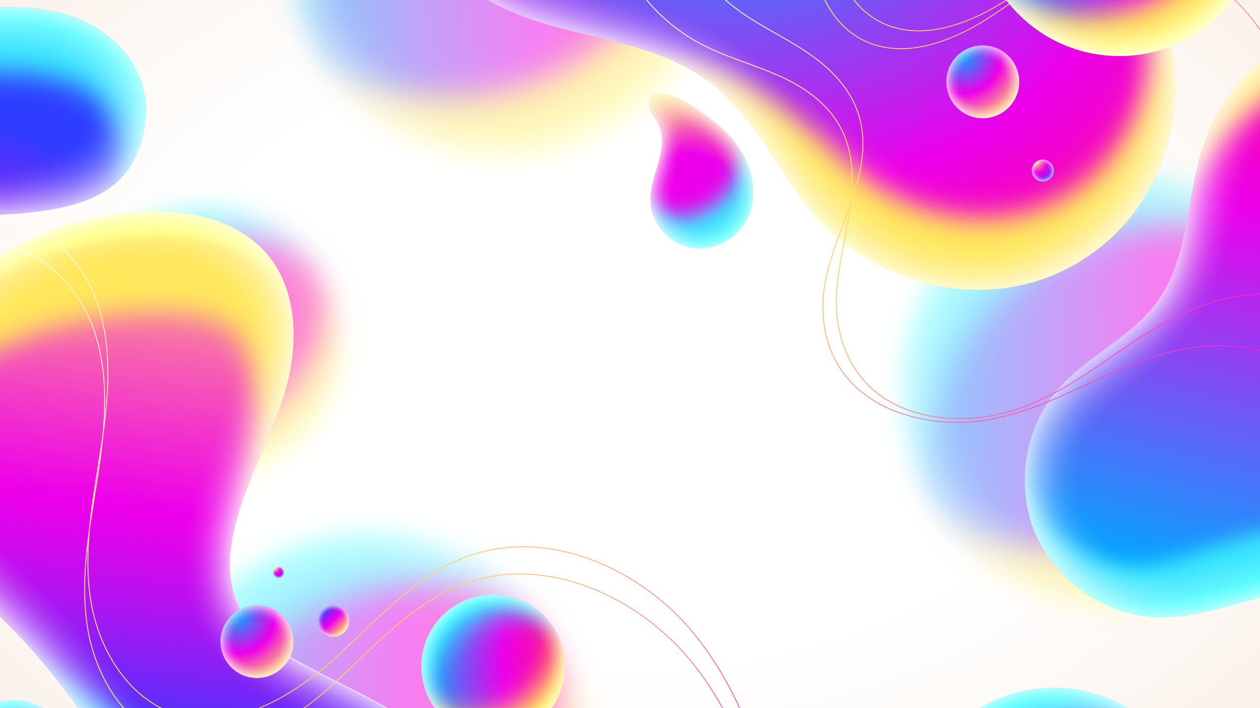 Обои свет, красочность, белые, синий, лазурный в разрешении 2560x1440