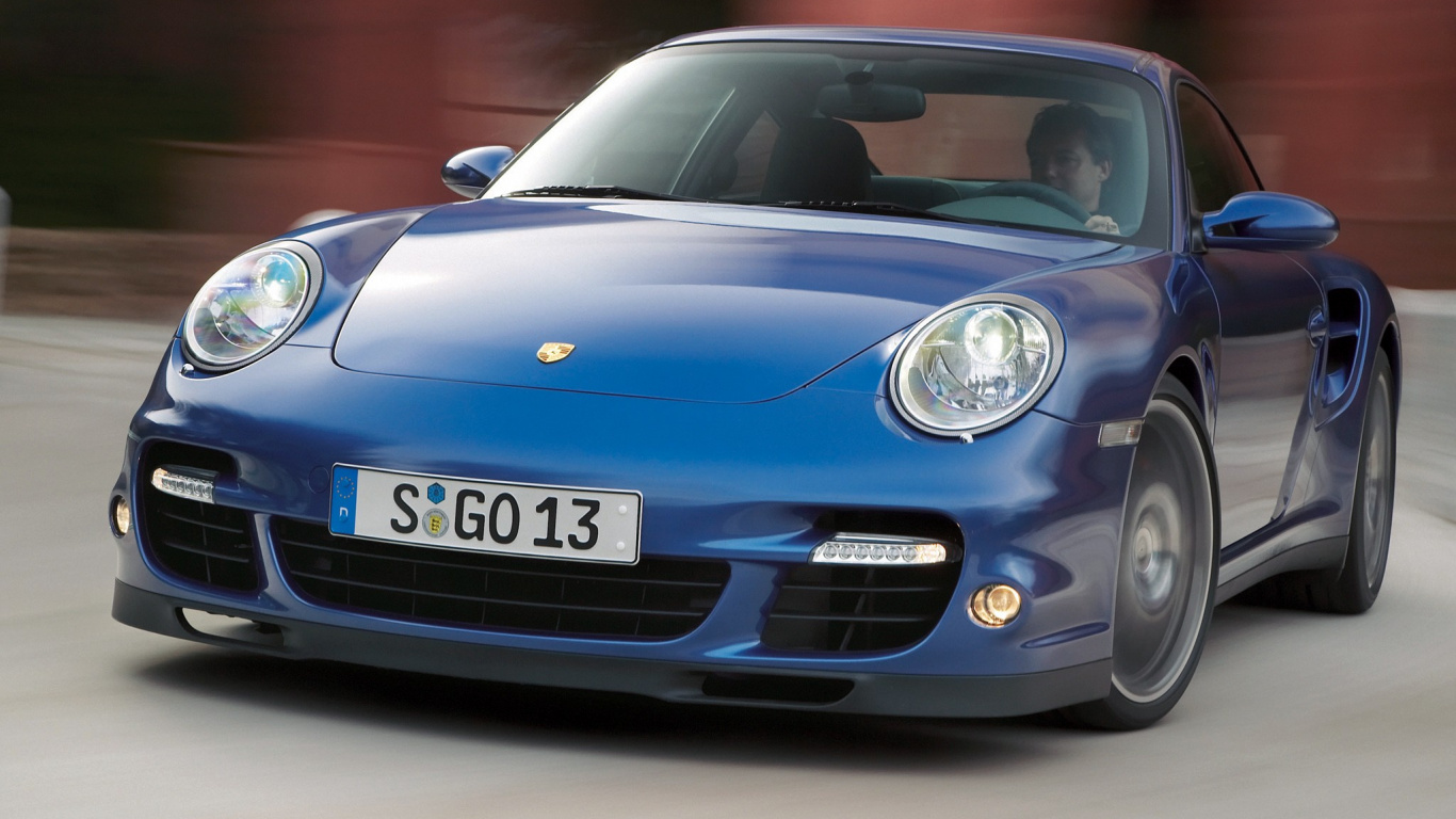 Обои porsche 930, porsche 911 gt2, Порше, спорткар, 2007 Порше 911 Турбо в разрешении 1366x768