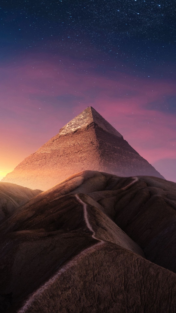 Обои свет, гора, окружающая среда, природный ландшафт, облако в разрешении 720x1280