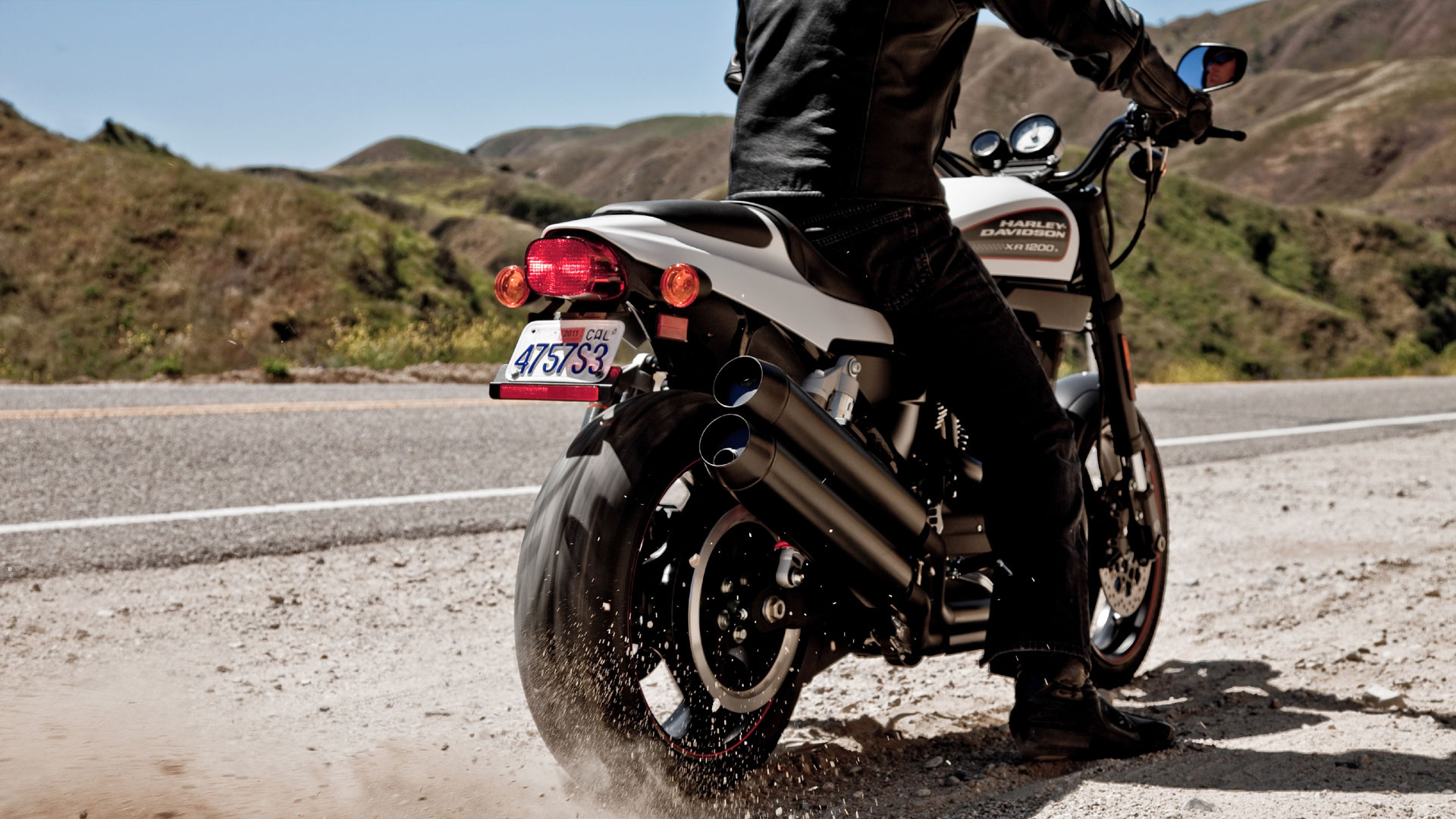 Обои мотоцикл, мотоспорт, авто, дорога, гоночный в разрешении 1920x1080