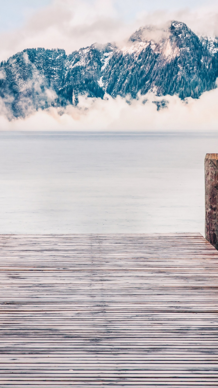 Обои звук, горизонт, небо, Kedam, природный ландшафт в разрешении 750x1334