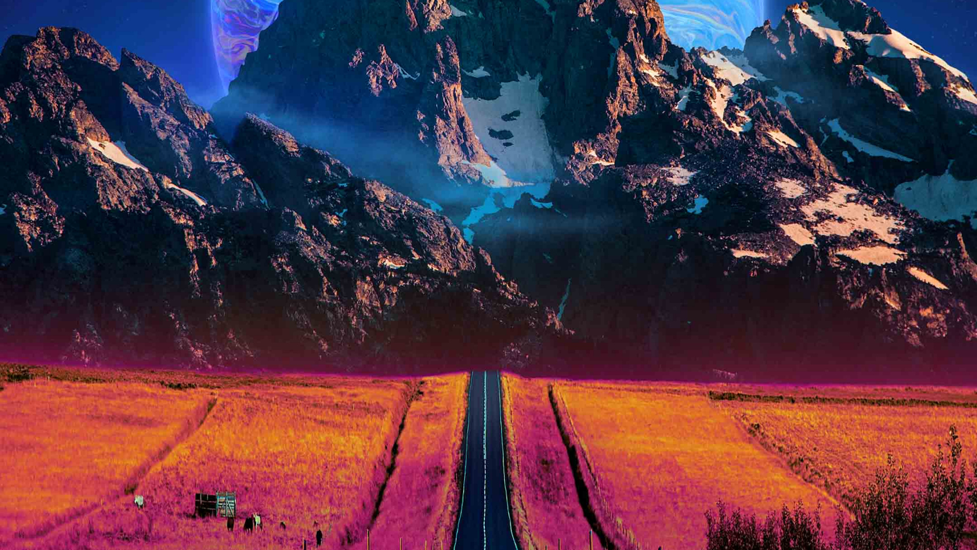 Обои ios, атмосфера, растение, мир, свет в разрешении 1920x1080