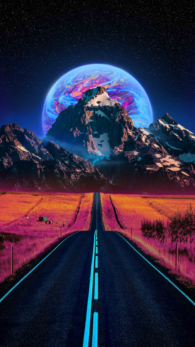 Обои ios, атмосфера, растение, мир, свет в разрешении 750x1334