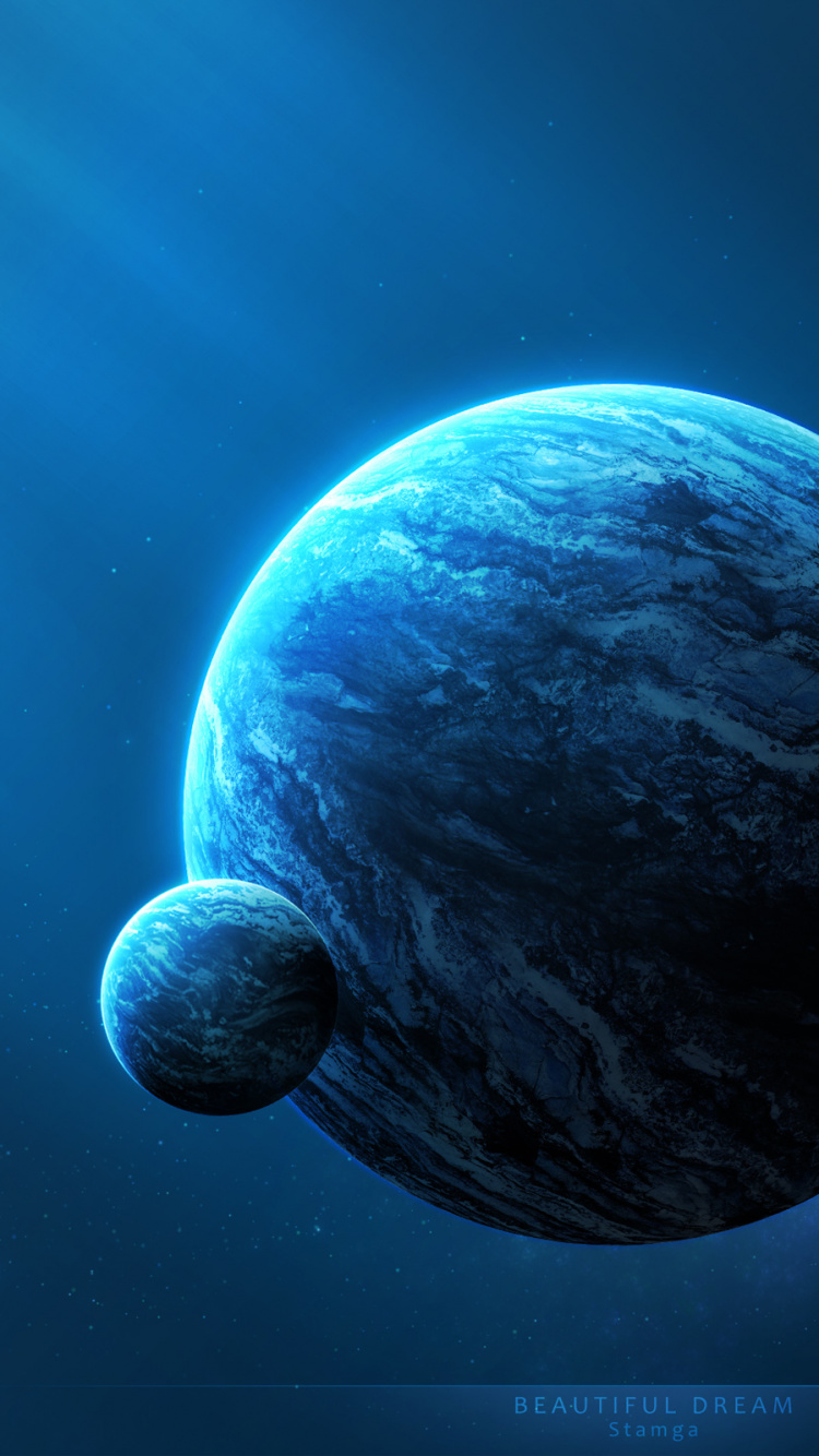 Обои планета, космическое пространство, астрономический объект, земля, атмосфера в разрешении 750x1334