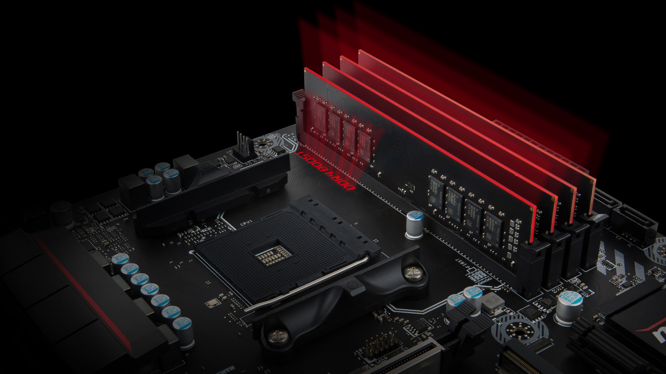 Обои Micro-Star International, материнская плата, КОМПАНИЯ MSI B350M СТУПКЕ, электроника, технологии в разрешении 1366x768