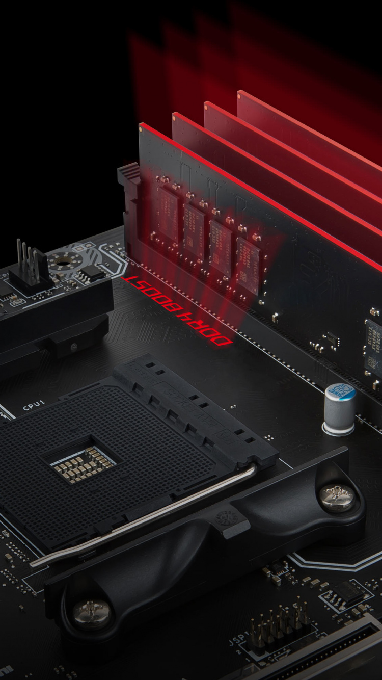 Обои Micro-Star International, материнская плата, КОМПАНИЯ MSI B350M СТУПКЕ, электроника, технологии в разрешении 750x1334