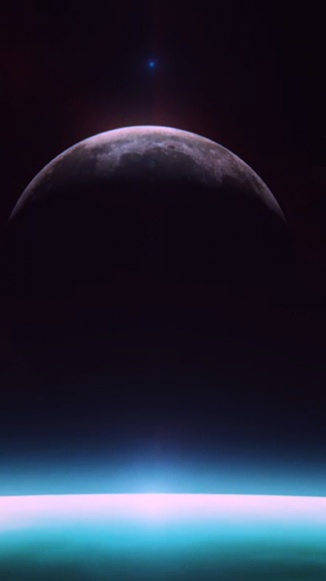 Обои Нет Неба-Мане, атмосфера, космическое пространство, астрономический объект, луна в разрешении 1080x1920