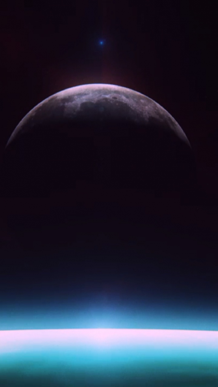Обои Нет Неба-Мане, атмосфера, космическое пространство, астрономический объект, луна в разрешении 720x1280
