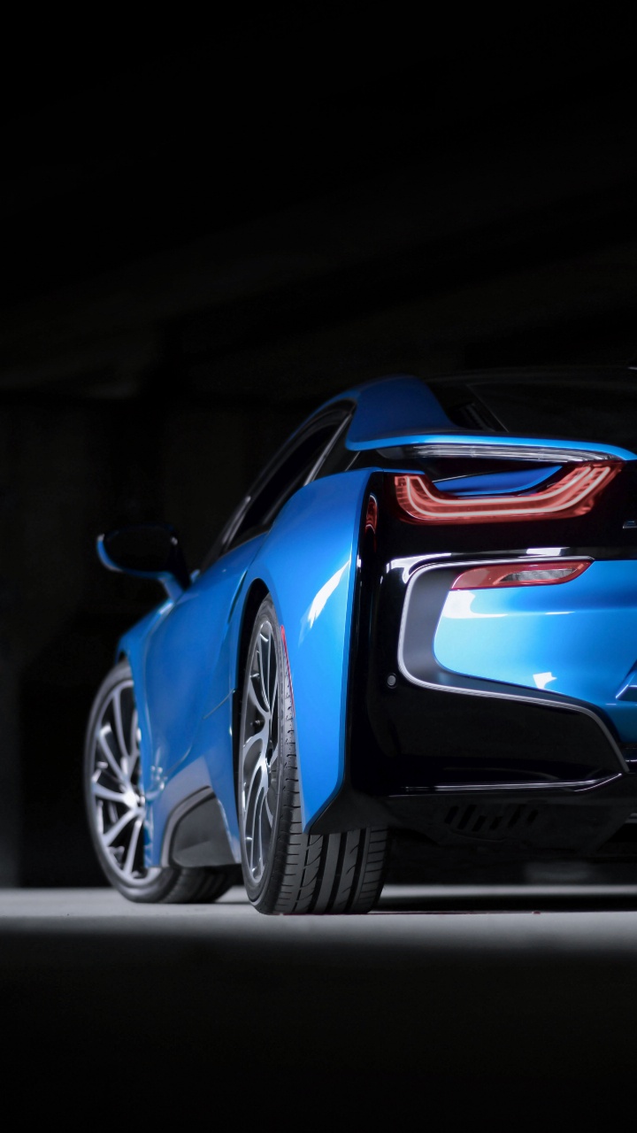 Обои спорткар, суперкар, автомобиль концепции, автомобильное освещение, Авто шоу в разрешении 720x1280