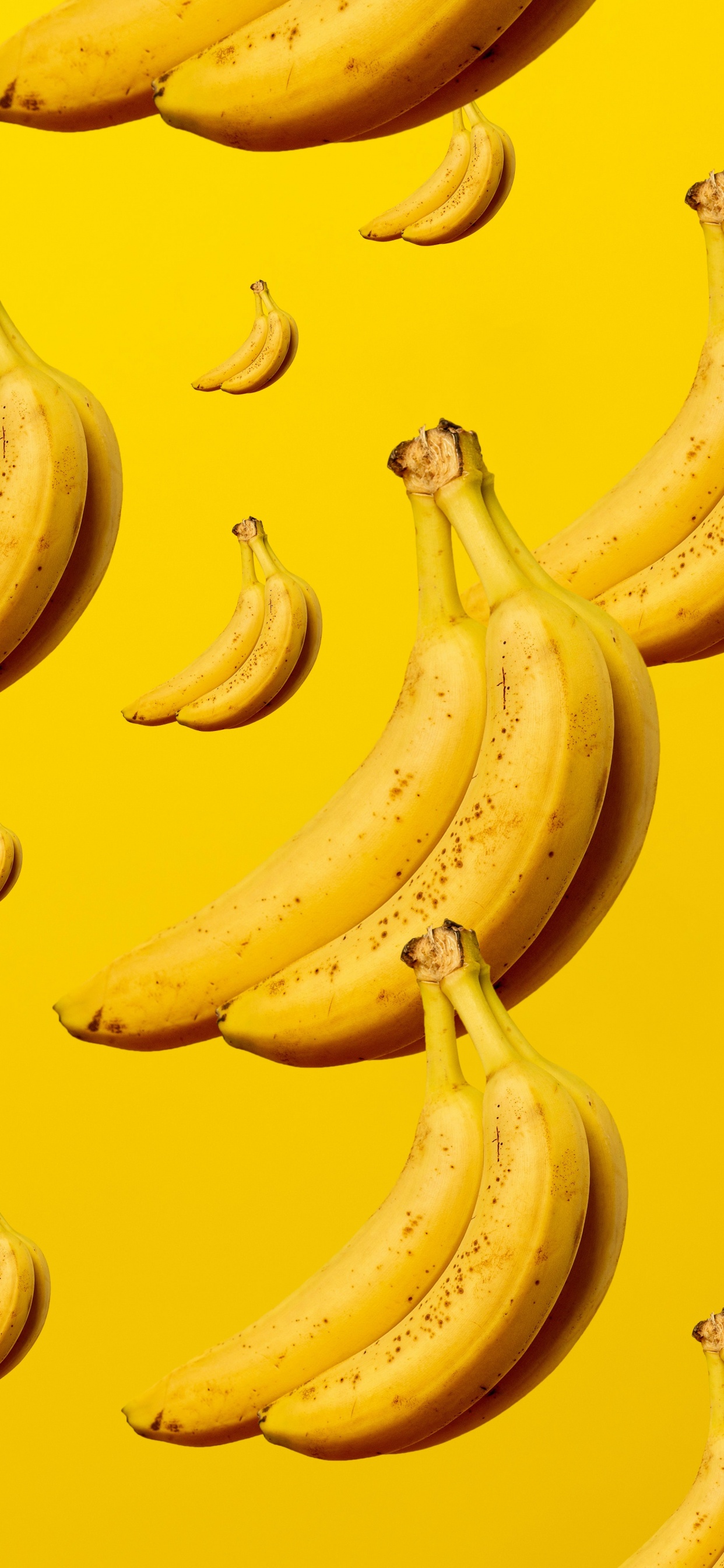 Обои банановый хлеб, банан, Кекс, фрукты, кожура в разрешении 1242x2688