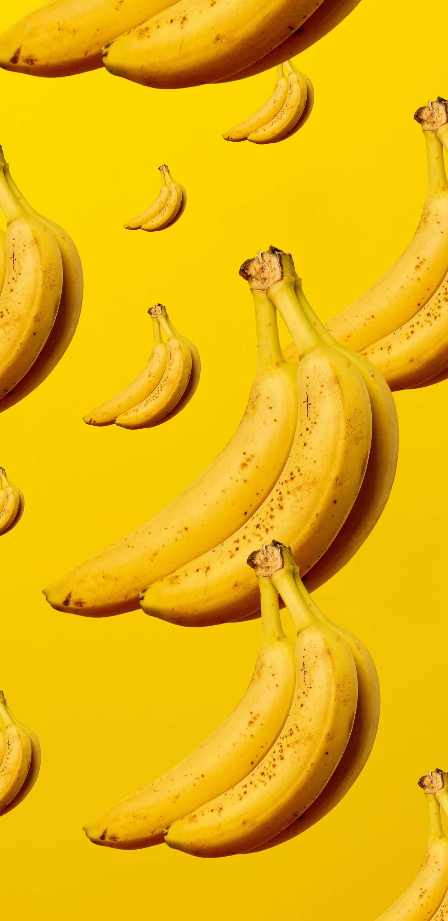 Обои банановый хлеб, банан, Кекс, фрукты, кожура в разрешении 1440x2960