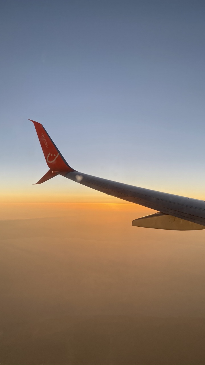 Обои воздушное путешествие, самолет, airbus a330, узкофюзеляжный самолет, самолеты в разрешении 720x1280