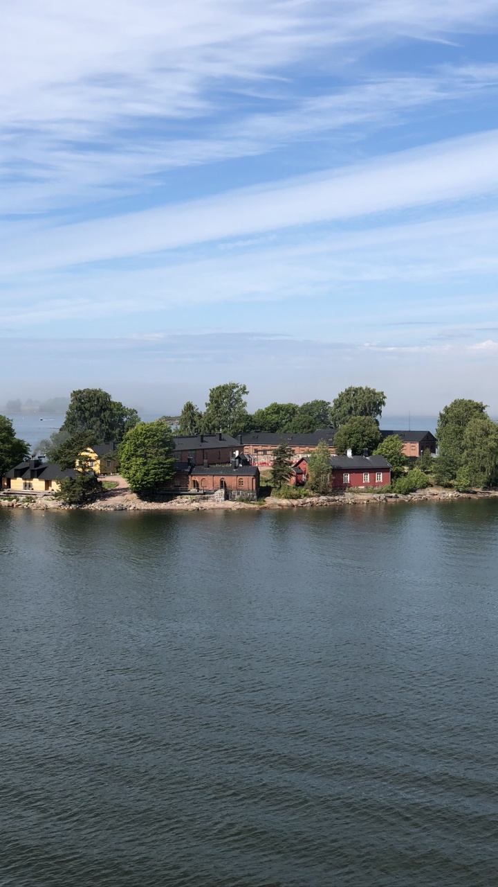 Обои гидроресурсы, вода, пейзаж, Банк, Остров в разрешении 720x1280