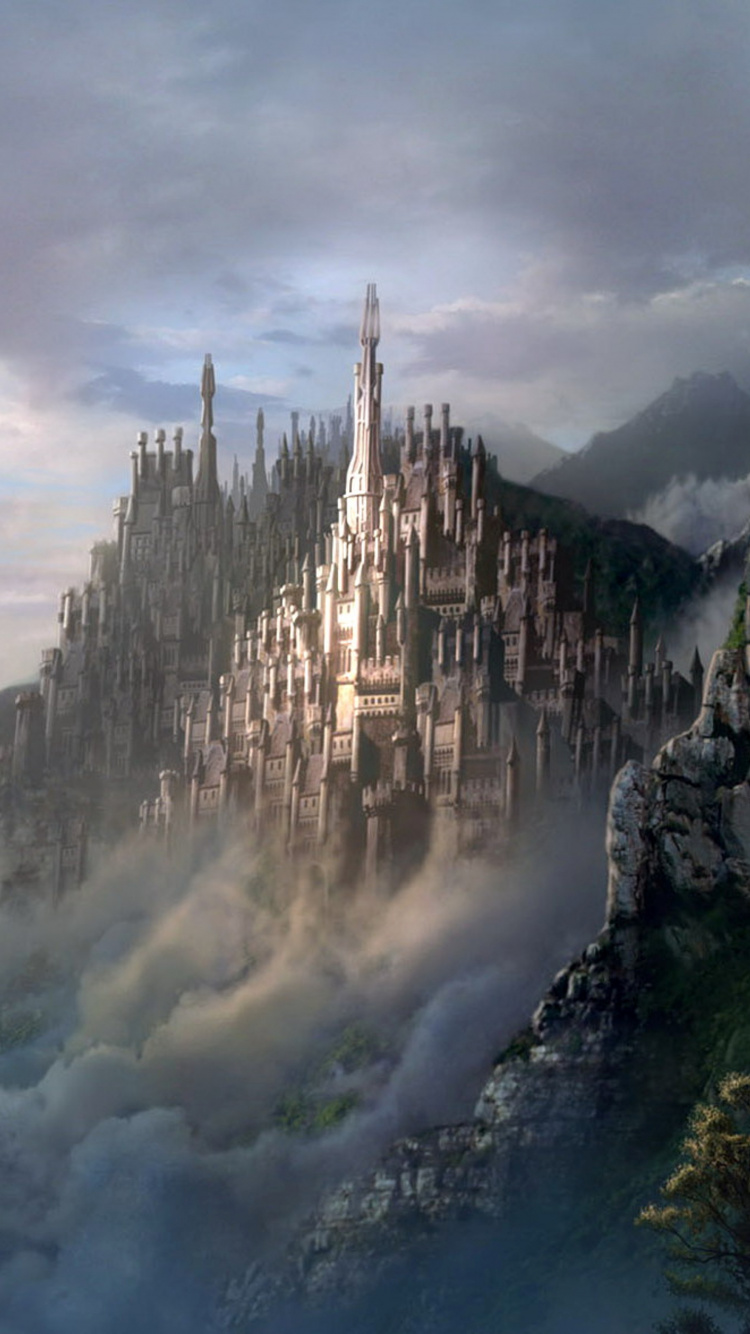 Обои гора, местность, достопримечательность, два шага от ада, Темная Гавань в разрешении 750x1334