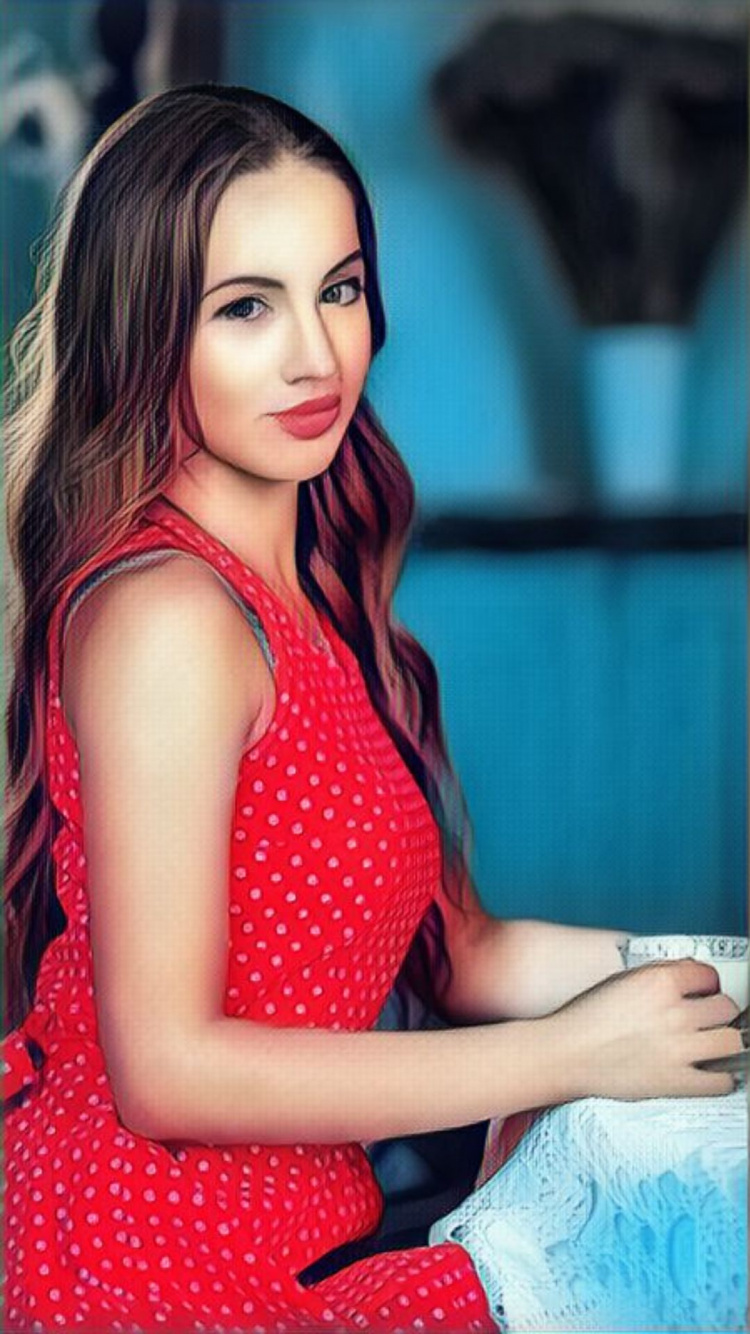 Обои красота, волосы, кожа, сустав, голова в разрешении 750x1334