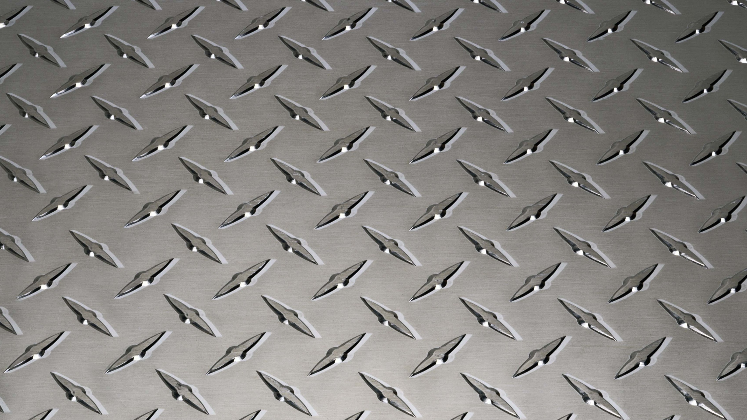 Обои Плиты диаманта, металл, узор, линия, сталь в разрешении 2560x1440