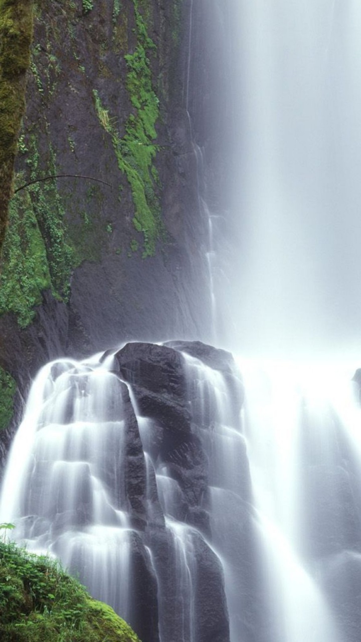 Обои водопад, природа, гидроресурсы, водоем, вода в разрешении 720x1280