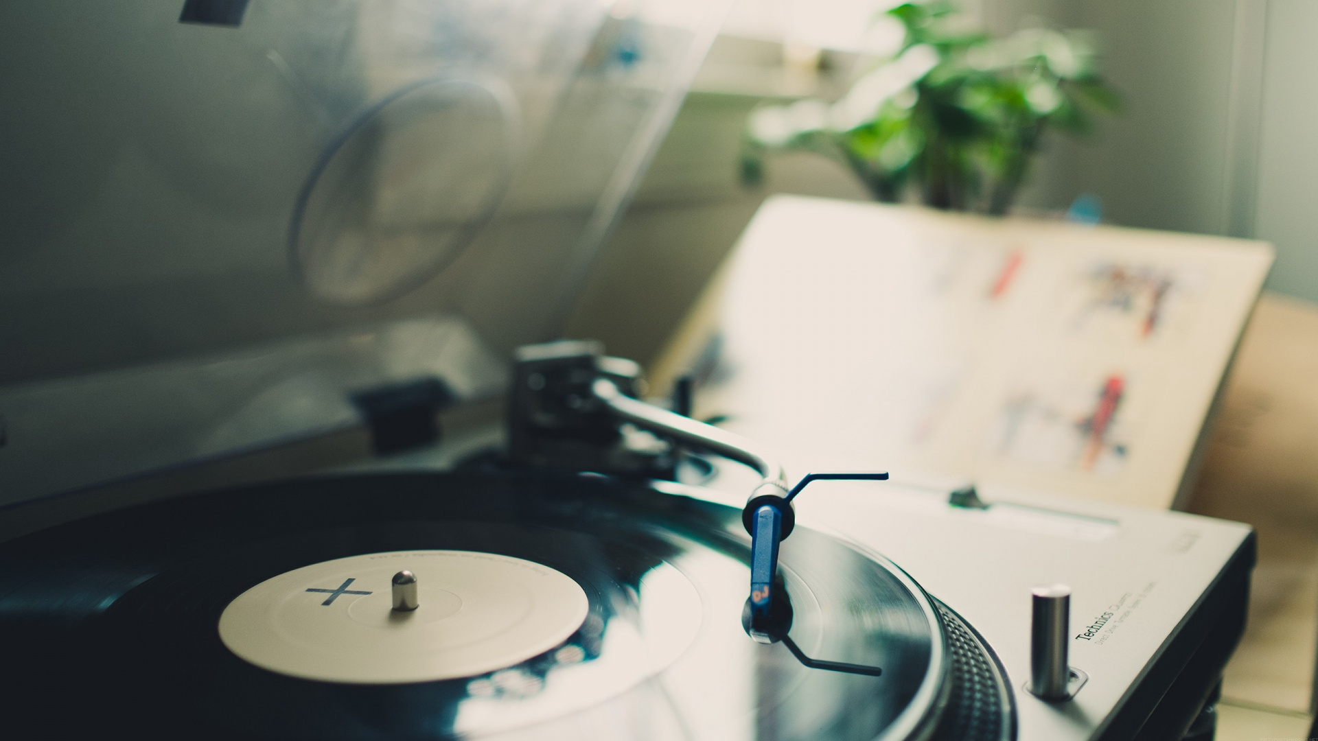 Обои граммофонная пластинка, фонограф, технологии, электронное устройство, технология в разрешении 1920x1080