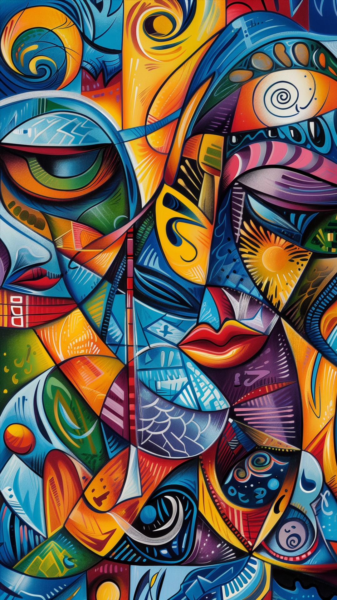 Обои художественная краска, визуальное искусство, уличное искусство, арт, акриловая краска в разрешении 1080x1920