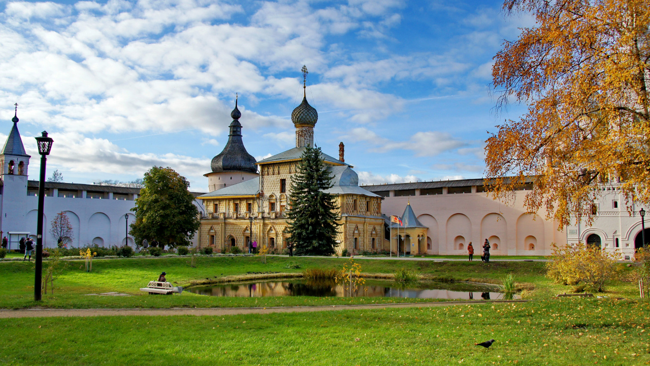 Обои город, имущество, величественный дом, дворец, средневековая архитектура в разрешении 1280x720