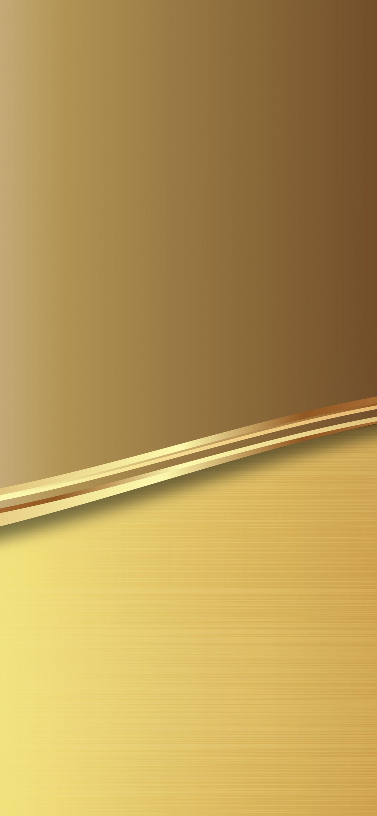 Обои золото, желтый, линия, металл, угол в разрешении 1242x2688