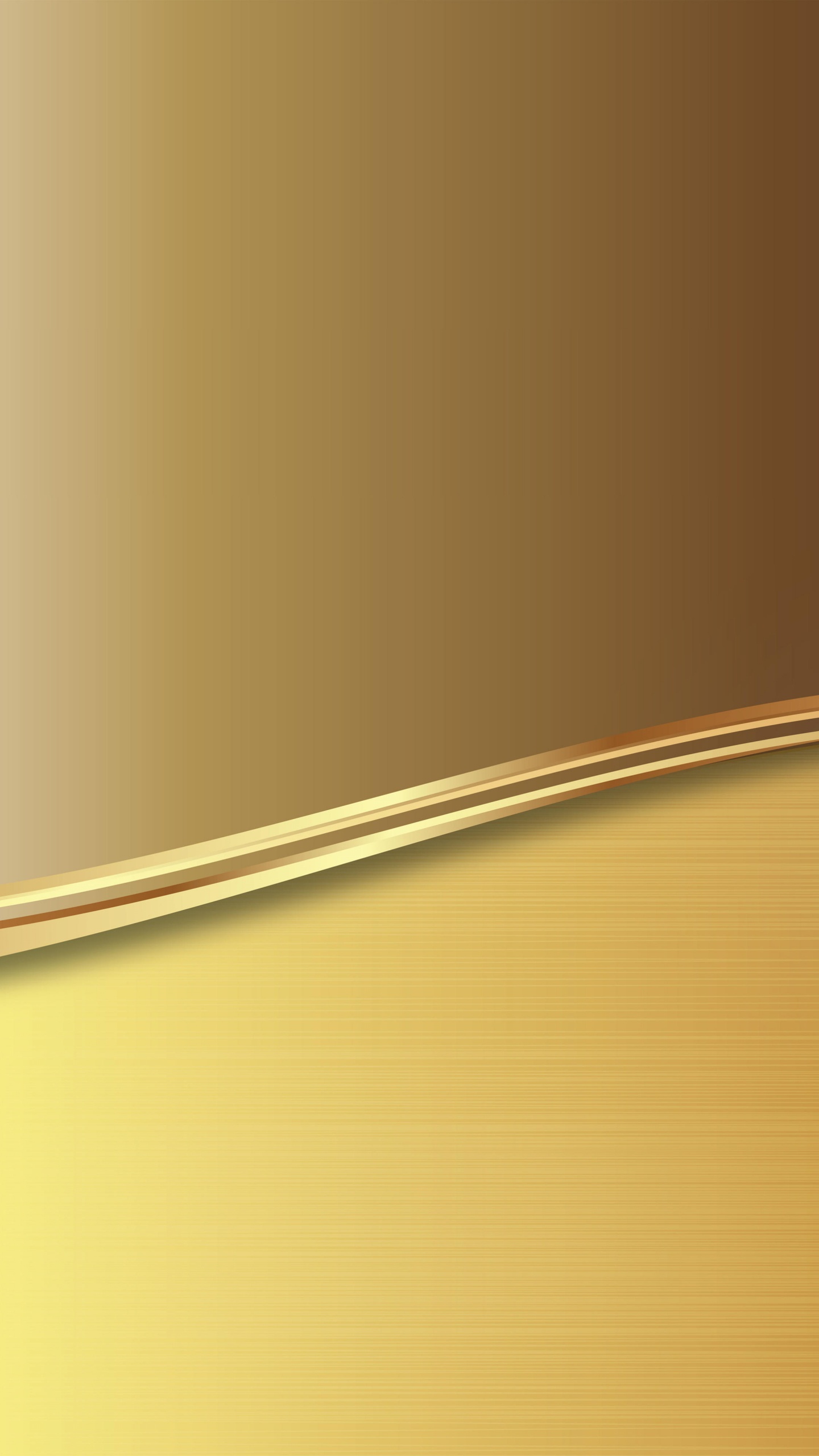 Обои золото, желтый, линия, металл, угол в разрешении 1440x2560