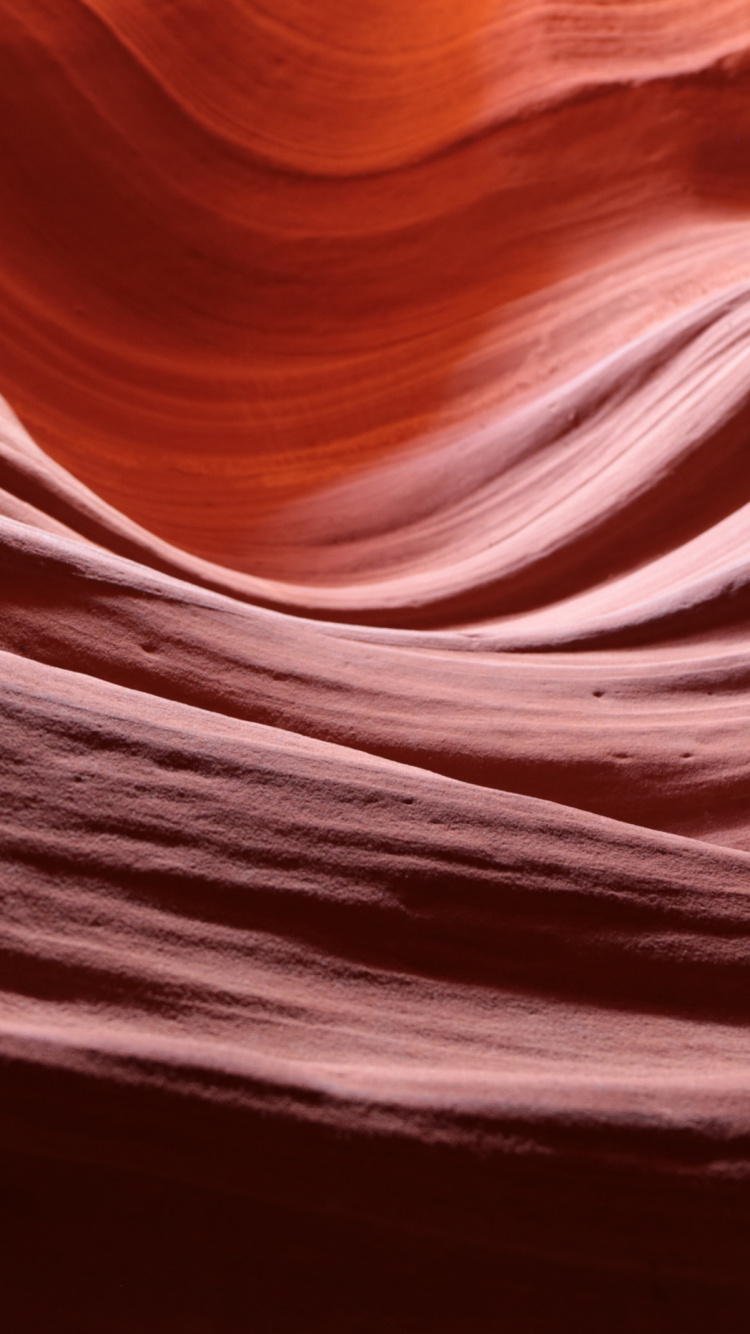 Обои страница, каньон антилопы, Апельсин, каньон, персик в разрешении 750x1334