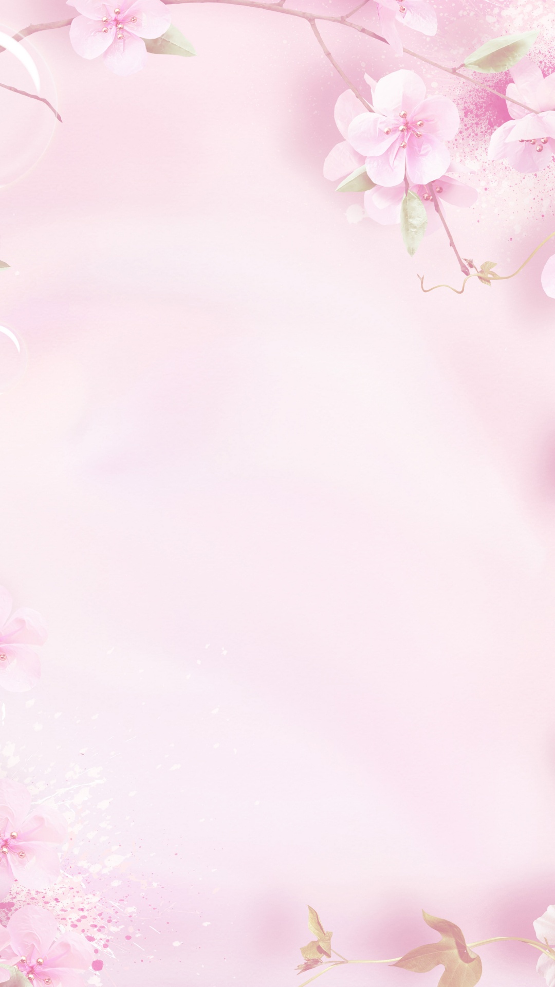 Обои розовый, цветок, лепесток, весна, расцвет в разрешении 1080x1920