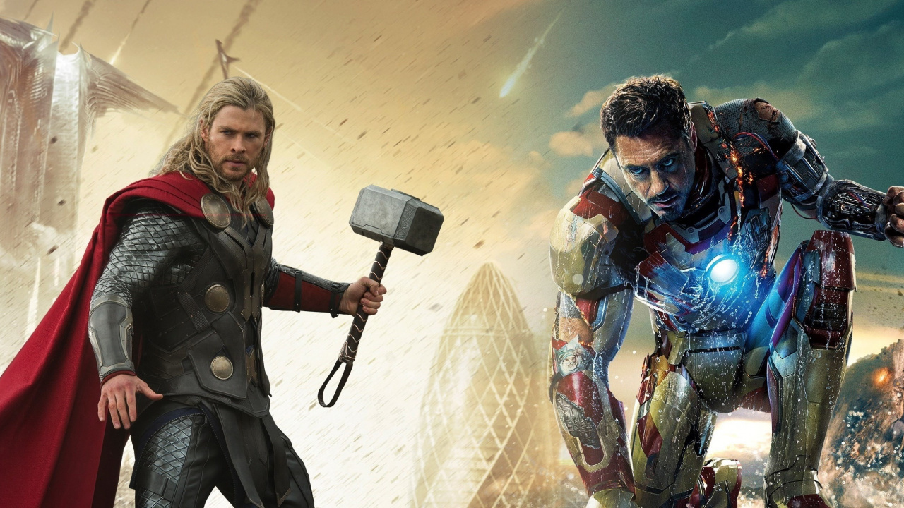 Обои Железный человек, супергерой, Железный Человек 3 Официальная Игра, андроид, Капитан Америка Первый Мститель в разрешении 1280x720