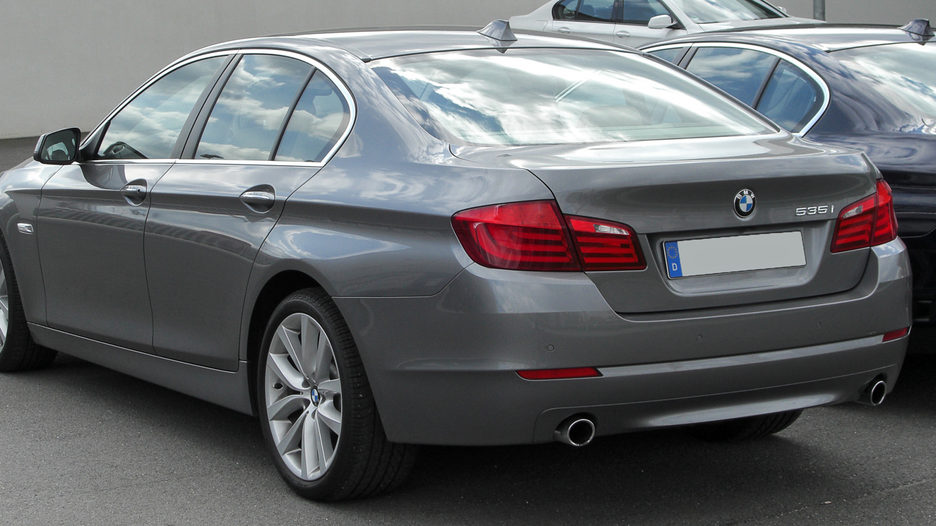 Обои bmw, bmw 3 серии, авто, BMW 5 серии Ф10, представительский автомобиль в разрешении 1920x1080