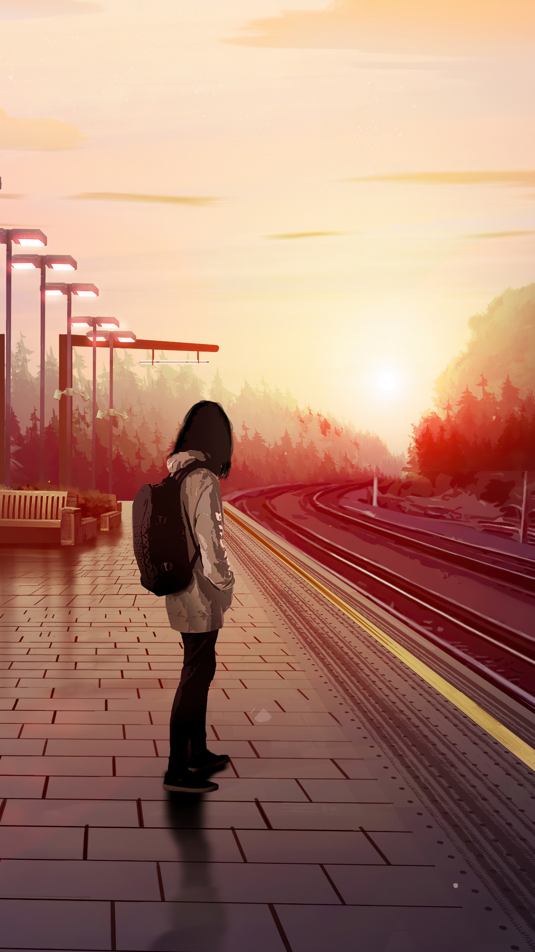 Обои Travelling To New Place в разрешении 1080x1920