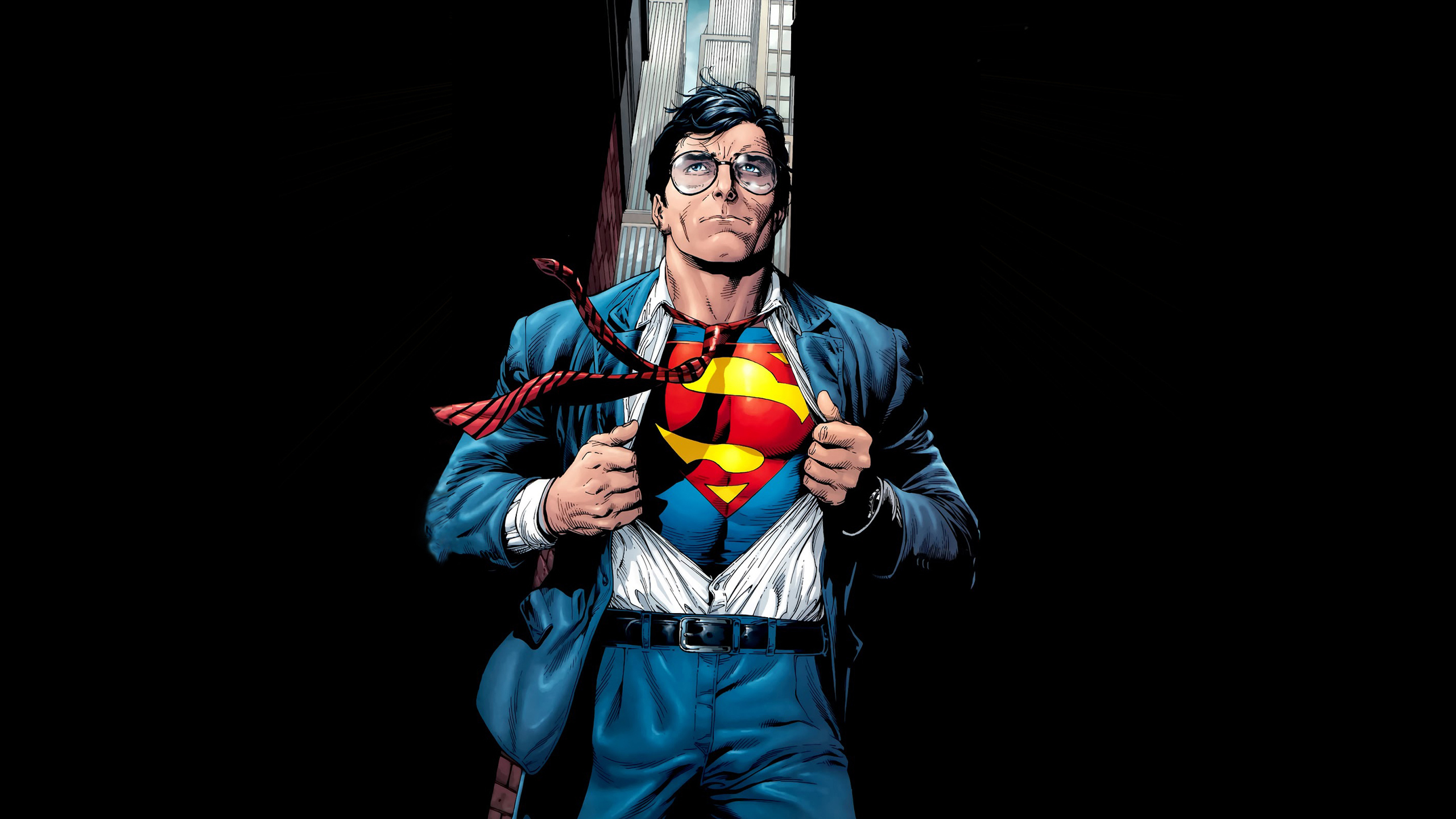Супермен в очках фото