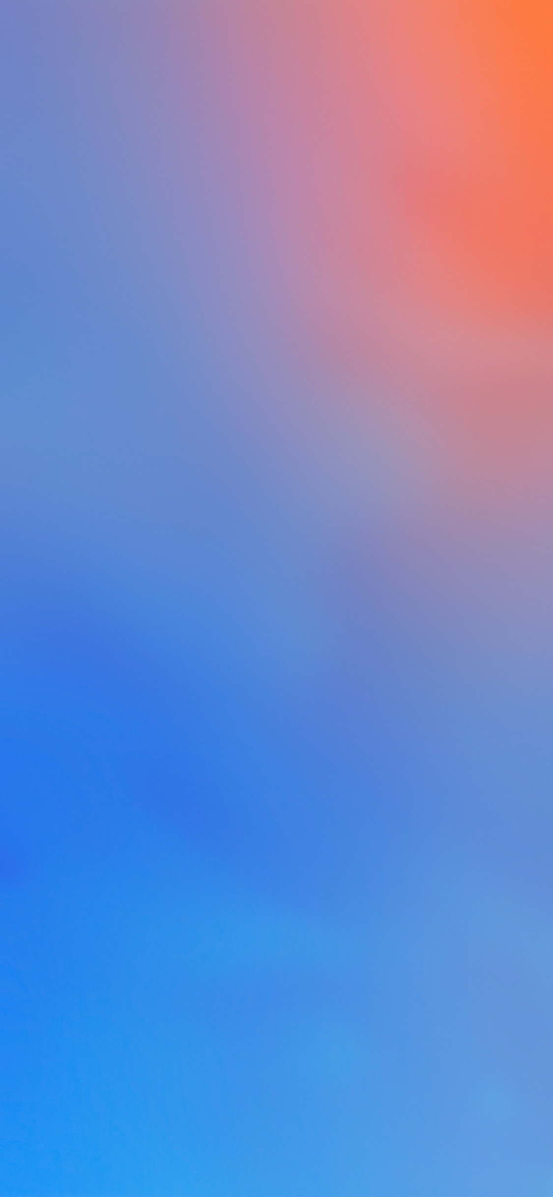 Обои iOS 15, яблоко, ios, синий, пурпур в разрешении 1125x2436