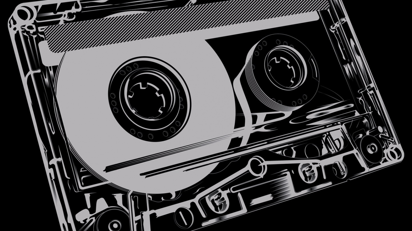 Обои soundcloud, постер, дизайн, арт, подкаст в разрешении 1366x768