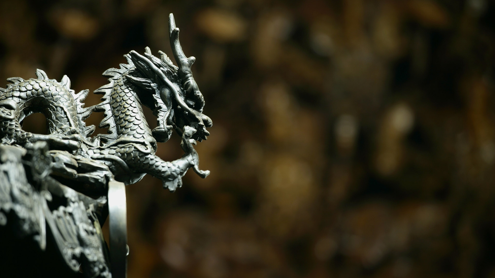 Обои дракон, крупный план, макро, камень, макросъемка в разрешении 1920x1080