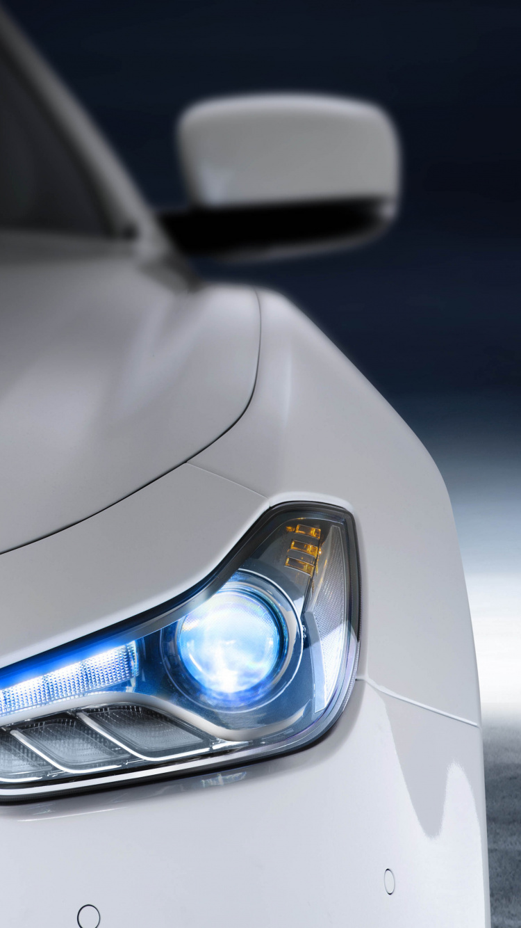 Обои Мазерати гибли 2014, Мазерати, авто, фара, свет в разрешении 750x1334