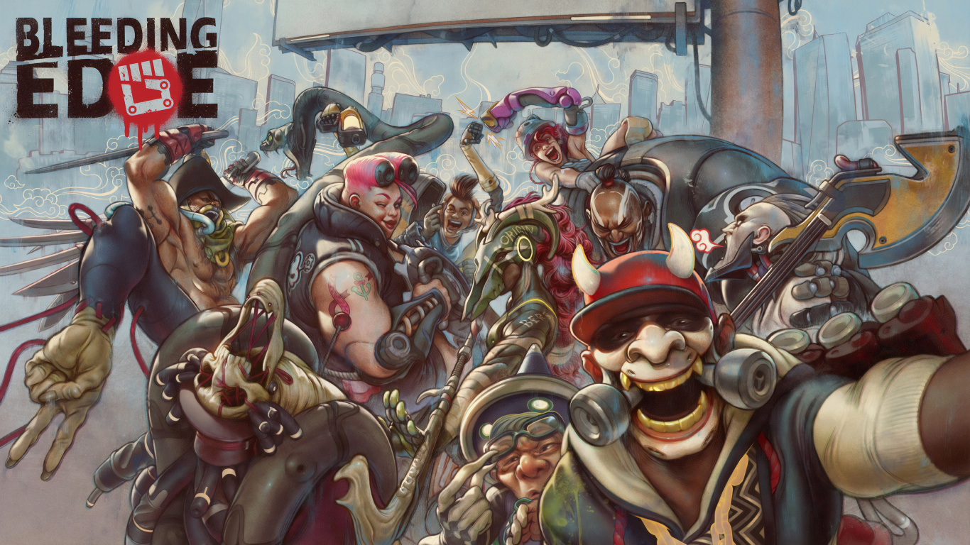 Обои Кровотечение Края, xbox one, Теория Ниндзя, dmc devil may cry, многопользовательская видео игра в разрешении 1366x768