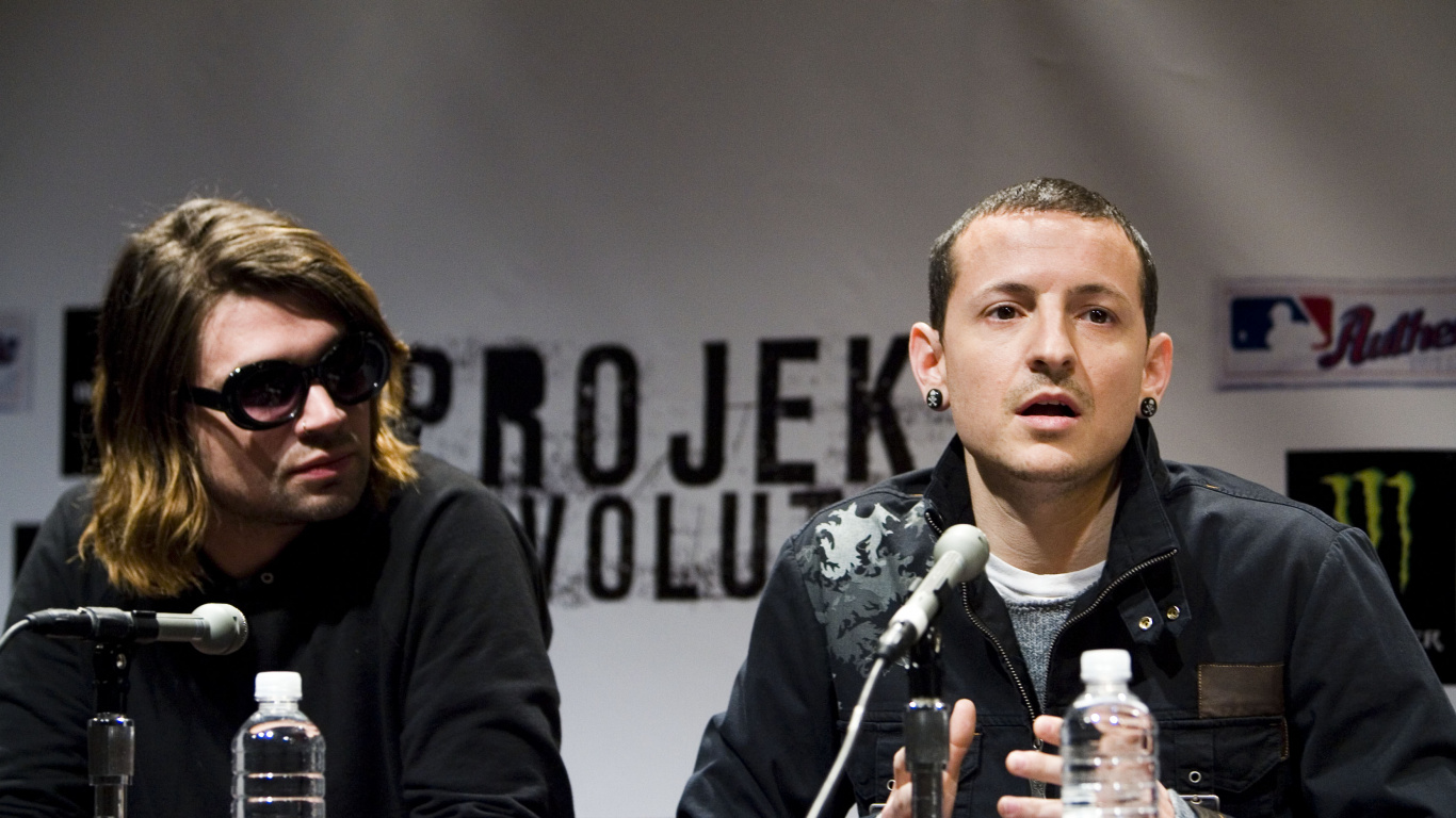 Обои Линкин Парк, отдых, электроника, электронное устройство в разрешении 1366x768