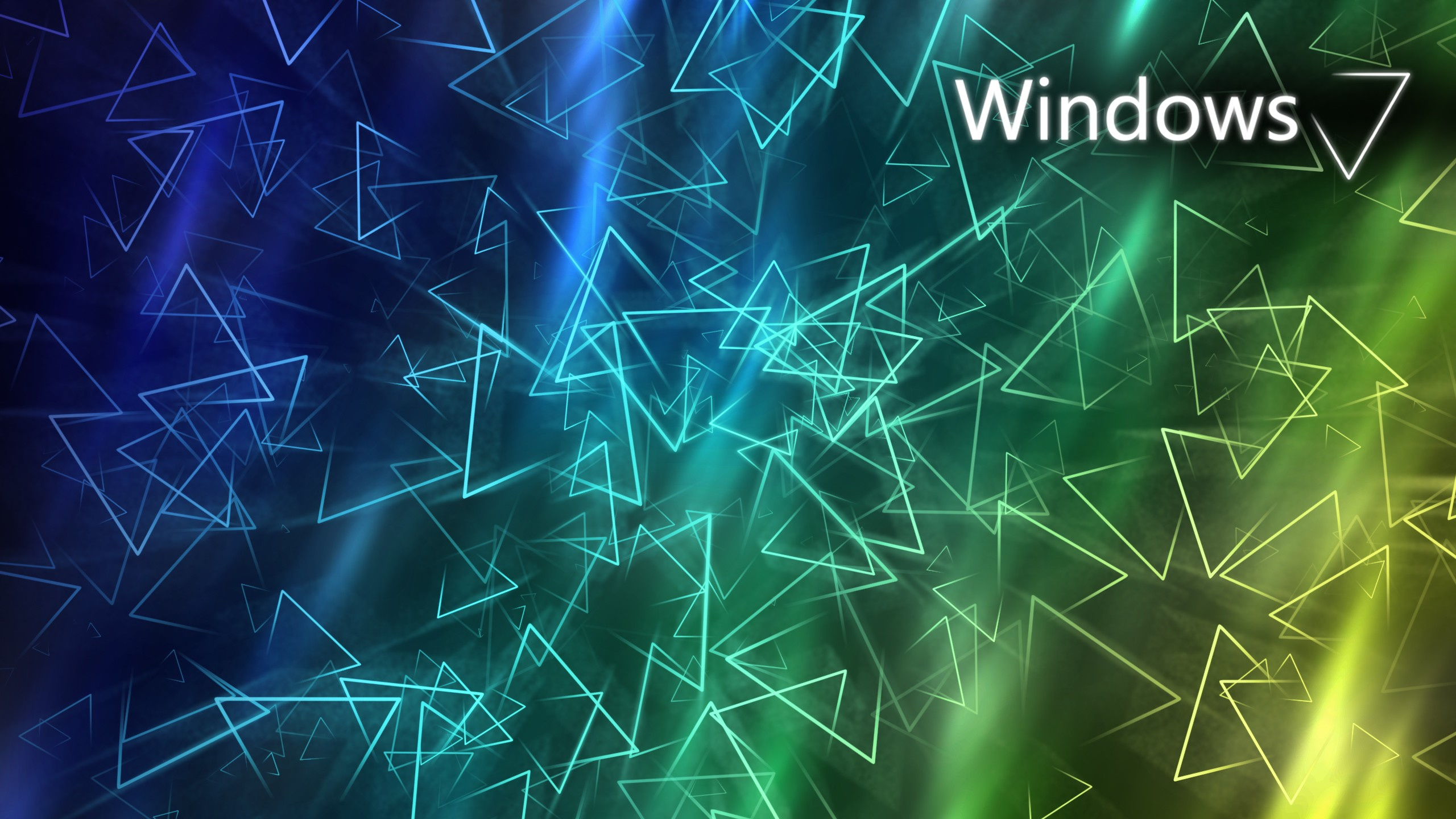 Обои зеленый, синий, линия, узор, космос в разрешении 2560x1440