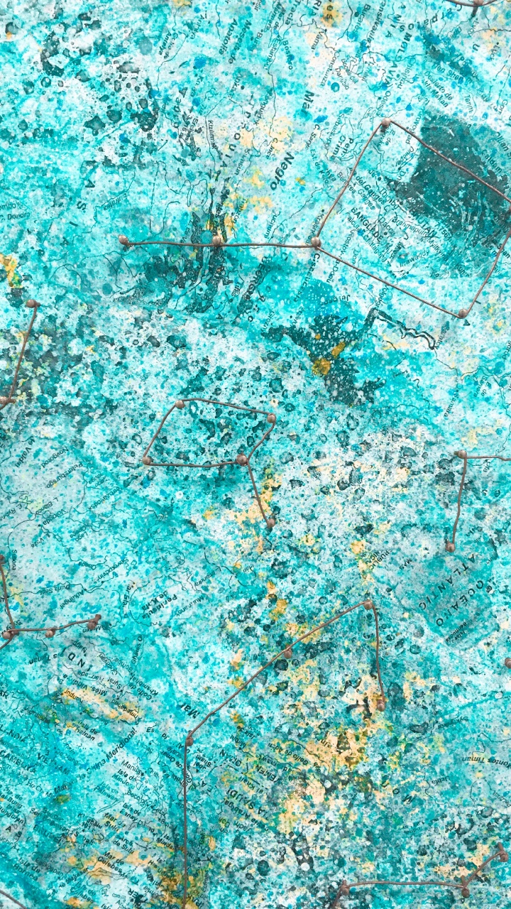 Обои текстура, чирок, синий, бирюза, вода в разрешении 720x1280